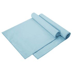 Toallas Deportivas 2 pcs Azul 140 x 70 cm Poliéster y Poliamida en Toallas | Comprar online en Foru.es