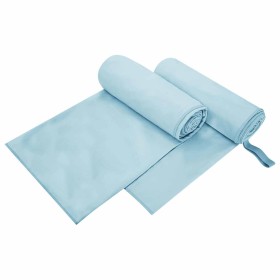 Toallas Deportivas 2 pcs Azul 200 x 100 cm en Toallas | Comprar online en Foru.es