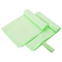 Toallas Deportivas 2 pcs Verde 50 x 30 cm Poliéster y Poliamida en Toallas | Comprar online en Foru.es
