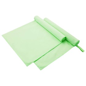 Toallas Deportivas 2 pcs Verde 180 x 90 cm en Toallas | Comprar online en Foru.es