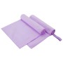 Toallas Deportivas 2 pcs Morado 100 x 50 cm en Toallas | Comprar online en Foru.es