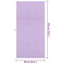 Toallas Deportivas 2 pcs Morado 180 x 90 cm en Toallas | Comprar online en Foru.es