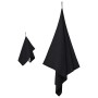 Set de Toallas de Deportes 2 pcs Negro tela en Toallas | Comprar online en Foru.es