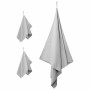 Set de Toallas de Deportes 3 pcs Gris Poliéster y Poliamida en Toallas | Comprar online en Foru.es