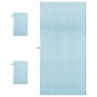 Set de Toallas de Deportes 3 pcs Azul Poliéster y Poliamida en Toallas | Comprar online en Foru.es