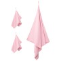 Set de Toallas de Deportes 3 pcs Rosa Poliéster y Poliamida en Toallas | Comprar online en Foru.es