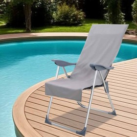 Toallas para Sillas de Exterior 2 pcs Gris oscuro 130 x 60 cm en Toallas | Comprar online en Foru.es