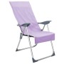 Toallas para Sillas de Exterior 2 pcs Morado 130 x 60 cm en Toallas | Comprar online en Foru.es