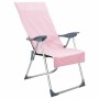 Toallas para Sillas de Exterior 2 pcs Rosa 130 x 60 cm en Toallas | Comprar online en Foru.es