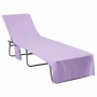 Toallas de Reposera 2 pcs Morado 210 x 75 cm en Toallas | Comprar online en Foru.es