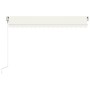 Toldo retráctil automático crema 400x350 cm en Toldos | Comprar online en Foru.es
