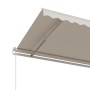 Toldo retráctil automático crema 400x350 cm en Toldos | Comprar online en Foru.es