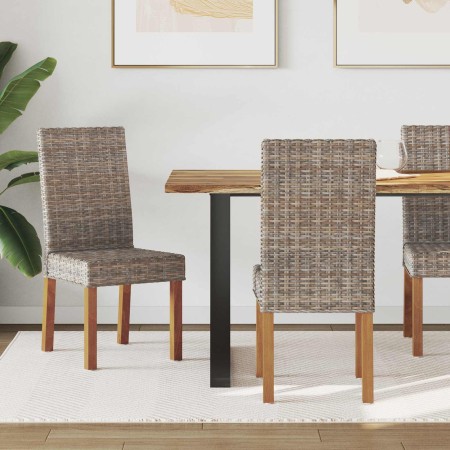 Silla de comedor 2 pcs Gris Kubu 45 x 54 x 93 cm en Sillas de comedor | Comprar online en Foru.es