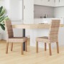 Silla de comedor 2 pcs Natural 45 x 54 x 93 cm en Sillas de comedor | Comprar online en Foru.es