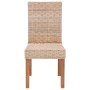 Silla de comedor 2 pcs Natural 45 x 54 x 93 cm en Sillas de comedor | Comprar online en Foru.es