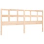 Estructura de cama con cabecero madera maciza 200x200 cm de vidaXL, Camas y somieres - Ref: Foro24-3193031, Precio: 145,68 €,...