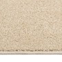 Alfombra de pelo corto beige 160x230 cm de vidaXL, Alfombras - Ref: Foro24-340333, Precio: 77,65 €, Descuento: %