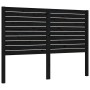 Estructura de cama con cabecero madera maciza negro 140x190 cm de vidaXL, Camas y somieres - Ref: Foro24-3193190, Precio: 203...