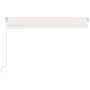 Toldo manual retráctil crema 450x350 cm en Toldos | Comprar online en Foru.es