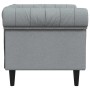 Sofá Gris Claro 78,5 x 74,5 x 74,5 cm Poliéster en Sofás | Comprar online en Foru.es