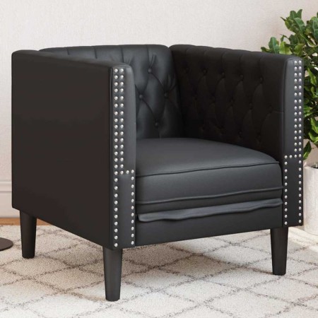 Sofá Negro 74,5 x 71 x 70,5 cm PVC en Sofás | Comprar online en Foru.es