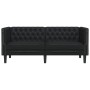 Sofá Negro 174 x 74,5 x 70,5 cm PVC en Sofás | Comprar online en Foru.es