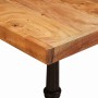 Mesa de Bistró Marrón 50 x 50 x 76 cm Madera de Acacia Sólida en Mesas de comedor | Comprar online en Foru.es