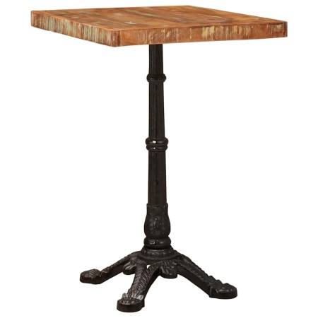 Mesa de Bistró Marrón 50 x 50 x 76 cm Madera sólida recuperada en Mesas de comedor | Comprar online en Foru.es