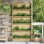 Estanterías para plantas con estante Marrón 90 x 15 x 180 cm en Macetas y jardineras | Comprar online en Foru.es