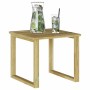 Mesa Natural 40 x 40 x 36 cm Madera de pino impregnada en Mesas de jardín | Comprar online en Foru.es