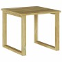 Mesa Natural 40 x 40 x 36 cm Madera de pino impregnada en Mesas de jardín | Comprar online en Foru.es