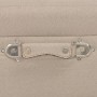 Taburetes de almacenamiento 3 piezas beige de tela de vidaXL, Bancos para recibidores y almacenamiento - Ref: Foro24-247524, ...