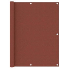 Toldo para balcón de tela oxford terracota 120x400 cm en Sombrillas | Comprar online en Foru.es