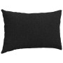 Cojines de sofá 2 pcs Negro 50 x 30 cm tela en Decoración | Comprar online en Foru.es