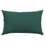 Cojines de sofá 2 pcs Verde oscuro 50 x 30 cm tela en Decoración | Comprar online en Foru.es