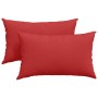 Cojines de sofá 2 pcs Rojo 50 x 30 cm tela en Decoración | Comprar online en Foru.es