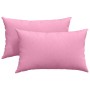 Cojines de sofá 2 pcs Rosa 50 x 30 cm tela en Decoración | Comprar online en Foru.es