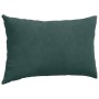 Cojines de sofá 2 pcs Verde oscuro 50 x 30 cm Tela de pana en Decoración | Comprar online en Foru.es