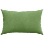 Cojines de sofá 2 pcs Verde claro 50 x 30 cm Tela de pana en Decoración | Comprar online en Foru.es
