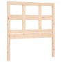 Estructura de cama con cabecero madera maciza 90x200 cm de vidaXL, Camas y somieres - Ref: Foro24-3192996, Precio: 90,30 €, D...