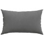 Cojines de sofá 2 pcs Gris oscuro 50 x 30 cm tela en Decoración | Comprar online en Foru.es