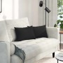 Cojines de sofá 2 pcs Negro 50 x 30 cm tela en Decoración | Comprar online en Foru.es