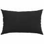 Cojines de sofá 2 pcs Negro 50 x 30 cm tela en Decoración | Comprar online en Foru.es