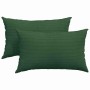 Cojines de sofá 2 pcs Verde oscuro 50 x 30 cm Tela de pana en Decoración | Comprar online en Foru.es