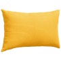 Cojines de sofá 2 pcs Amarillo Claro 50 x 30 cm Tela de pana en Decoración | Comprar online en Foru.es