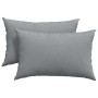 Cojines de sofá 2 pcs Gris Claro 60 x 40 cm tela en Decoración | Comprar online en Foru.es