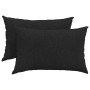 Cojines de sofá 2 pcs Negro 60 x 40 cm tela en Decoración | Comprar online en Foru.es