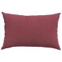 Cojines de sofá 2 pcs Rojo vino 60 x 40 cm tela en Decoración | Comprar online en Foru.es