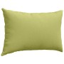 Cojines de sofá 2 pcs Verde claro 60 x 40 cm tela en Decoración | Comprar online en Foru.es