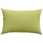 Cojines de sofá 2 pcs Verde claro 60 x 40 cm tela en Decoración | Comprar online en Foru.es